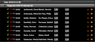 mma ksw 43 wrocław Totolotek bukmacher
