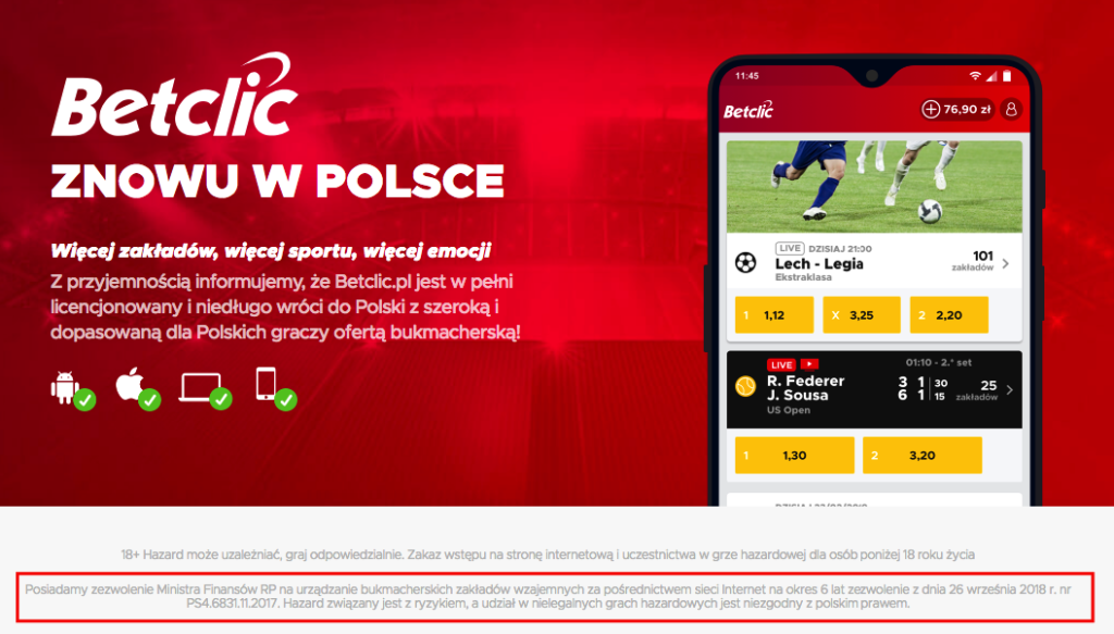 Betclic w polsce