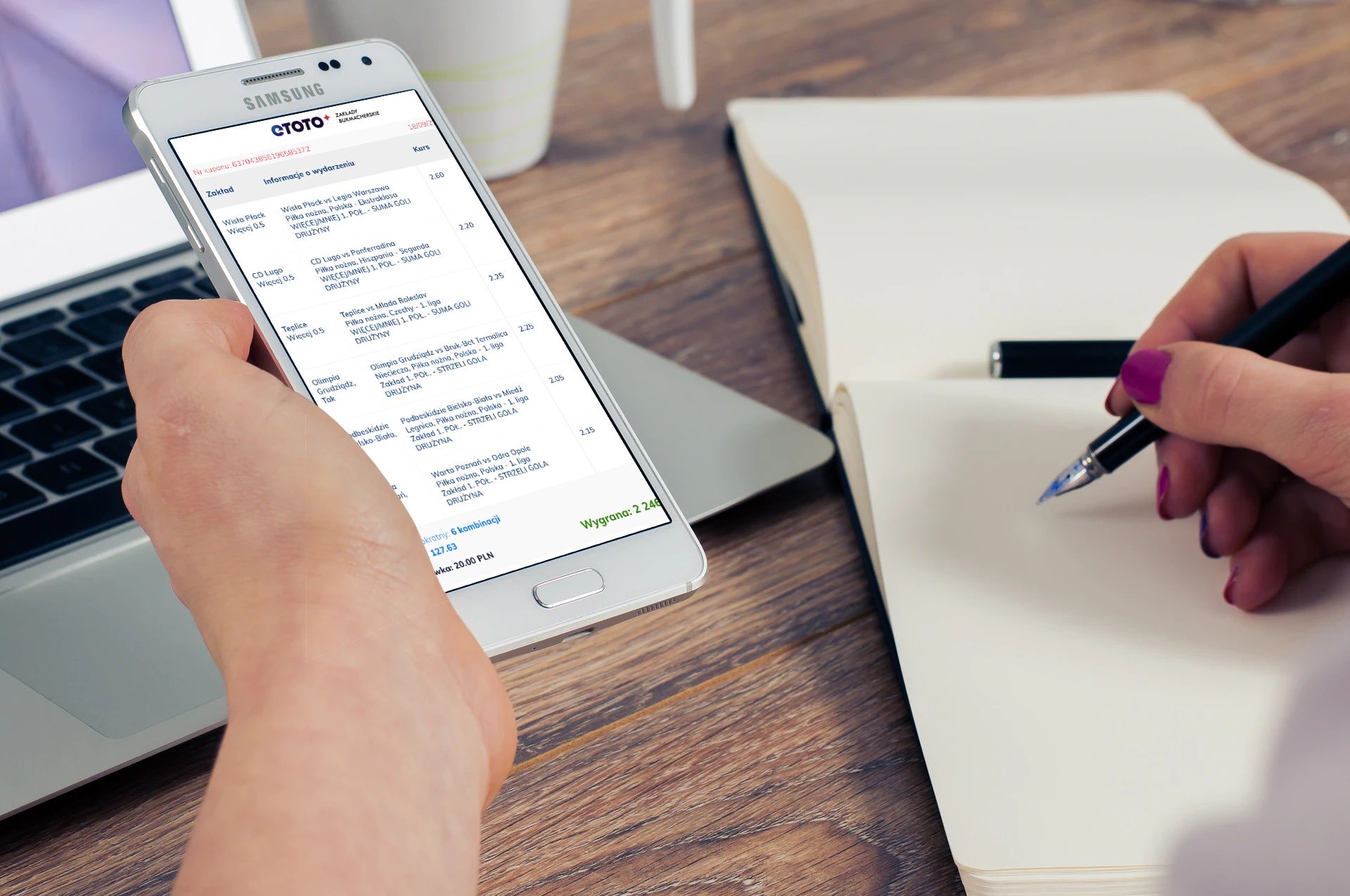 jak wyglada kupon bukmacherski