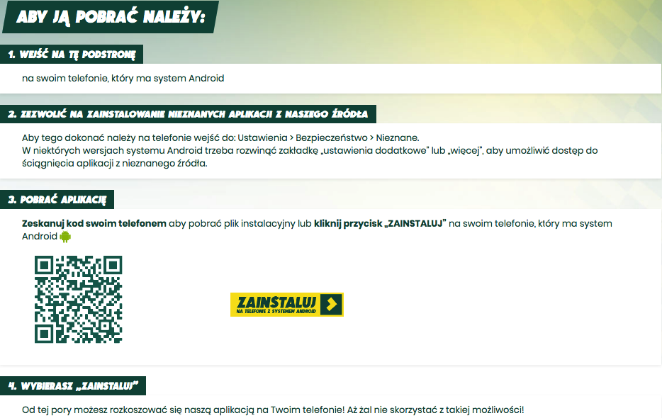 Apka bukmacherska betfan jak zainstalowac android