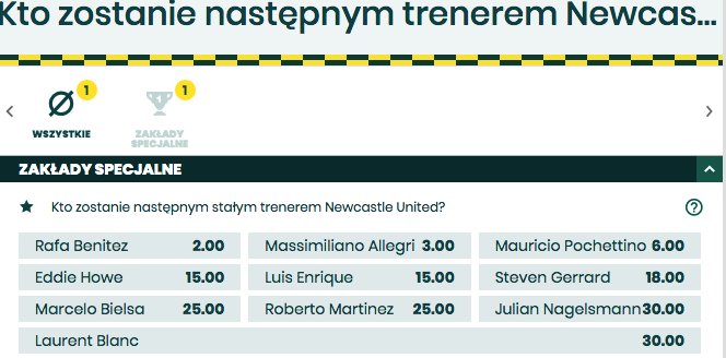 kursy bukmacherskie newcastle united betfan