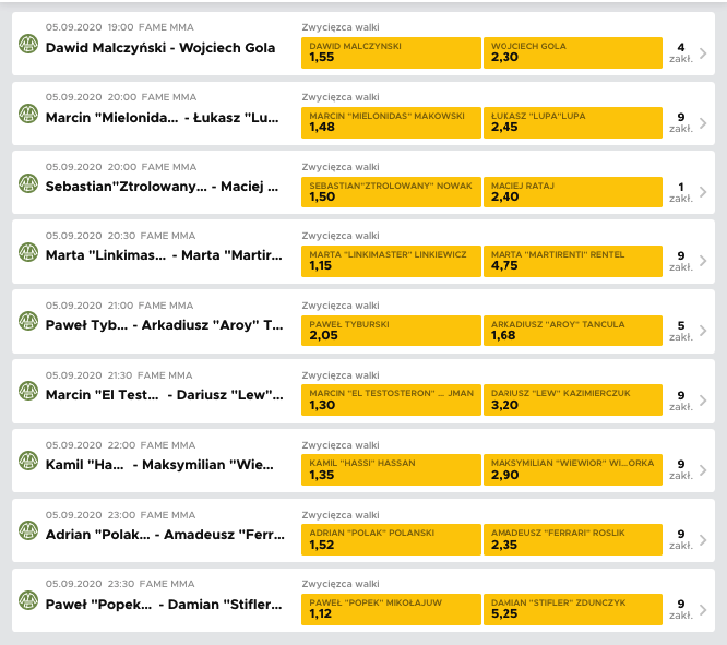 oferta bukmacherska betclic fame mma 7 kto faworyt