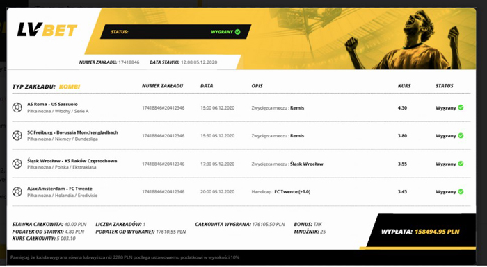 Ile można wygrać u bukmachera?