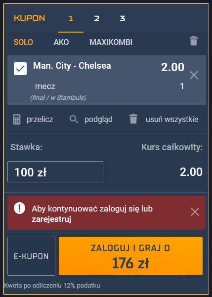 Kupon finał Ligi Mistrzów 2021 STS Typy finał Liga Mistrzów 2021 Manchester City Chelsea STS