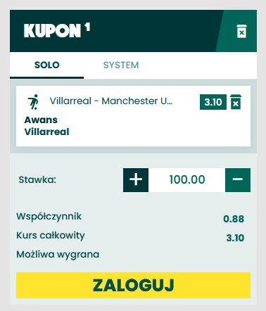 Faworyt bukmacherów finał Liga Europy 2021 Oferta bukmacherska Villarreal Manchester United Stadion Gdańsk