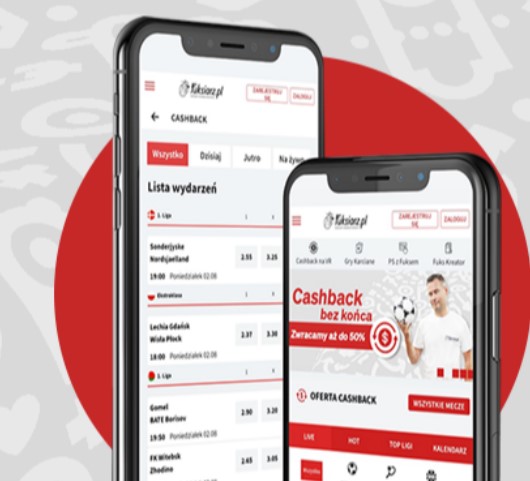 Fuksiarz apka na urządzenia mobilne