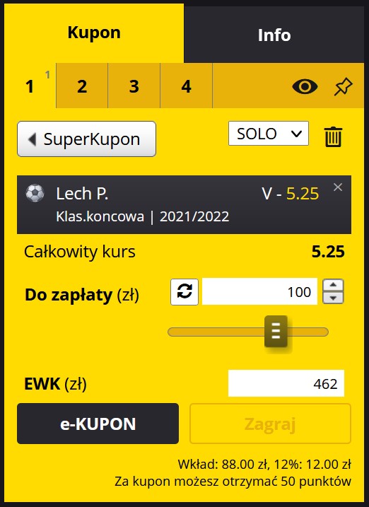 Fortuna na dziś Ekstraklasa 2021/2022 Kto faworytem Ekstraklasy 2021/2022