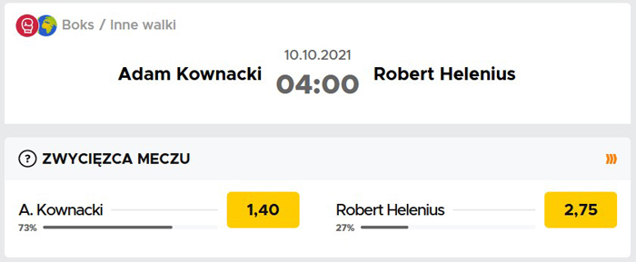 Gdzie obstawiać Kownacki Helenius Najwyższy kurs Kownacki Helenius