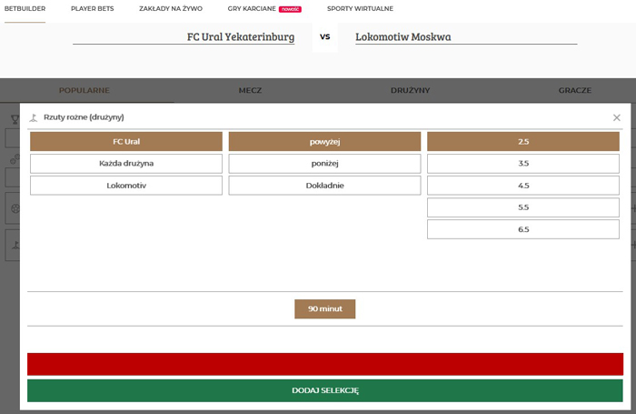 BetBuilder w Noblebet wady zalety