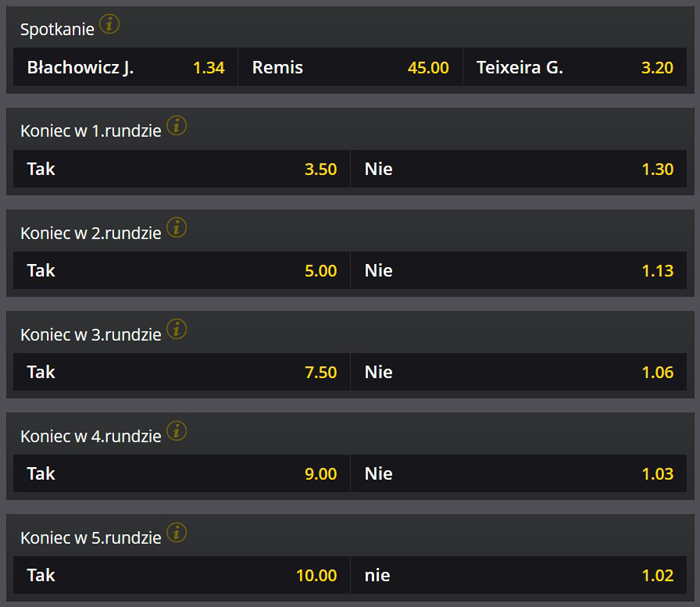 Błachowicz Teixeira stream na żywo