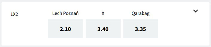 Lech Karabach obstawianie meczu Liga Mistrzów Fuksiarz