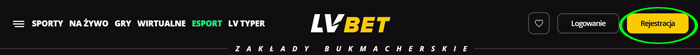 LV BET zarejestruj się LV BET zakładanie nowego konta użytkownika
