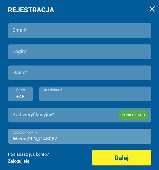 Betcris otwórz konto