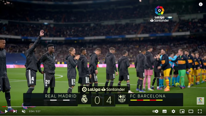 Real Madryt FC Barcelona 0:4 2022 gole Real Madryt FC Barcelona 0:4 2022 skrót meczu