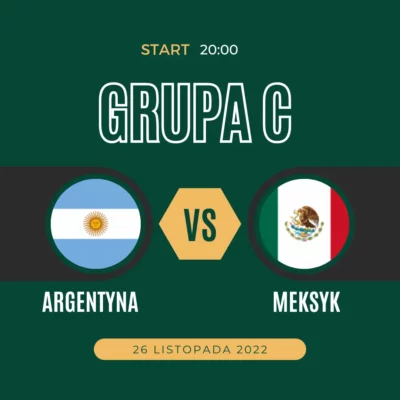 Argentyna vs. Meksyk Argentyna - Meksyk