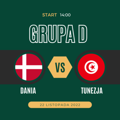 Dania vs. Tunezja Dania - Tunezja