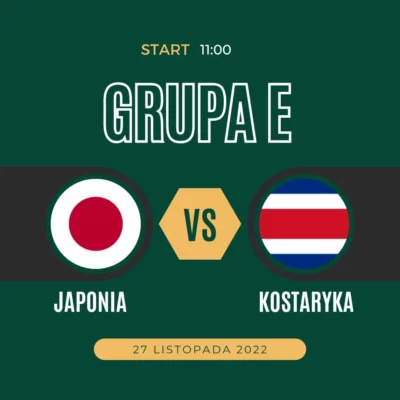 Japonia - Kostaryka