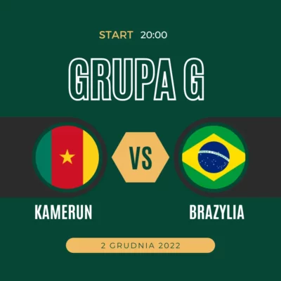 Kamerun vs. Brazylia Kamerun - Brazylia