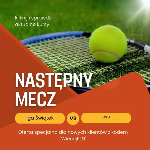 Iga Świątek następny mecz kursy bukmacherskie