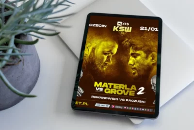 KSW 78: Materla vs. Grove 2. Kiedy gala? Karta walk, typy bukmacherów i transmisja na żywo
