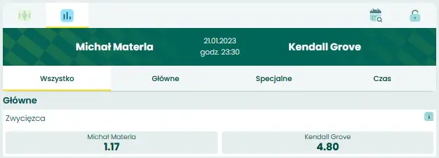 KSW 78 kursy bukmachera BETFAN