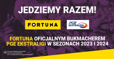 Fortuna oficjalnym bukmacherem żużlowej PGE Ekstraligi