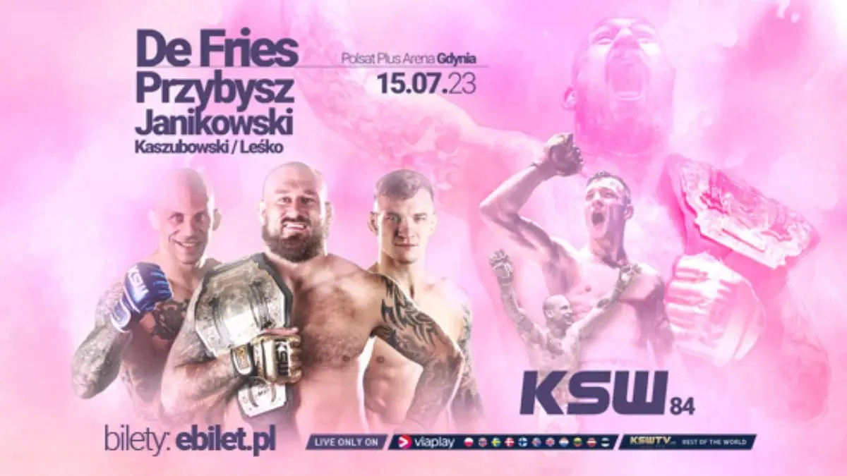 KSW 84 karta walk zapowiedź kursy 15.07.2023