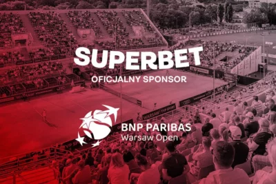 Bukmacher Superbet oficjalnym partnerem największego wydarzenia tenisowego w Polsce