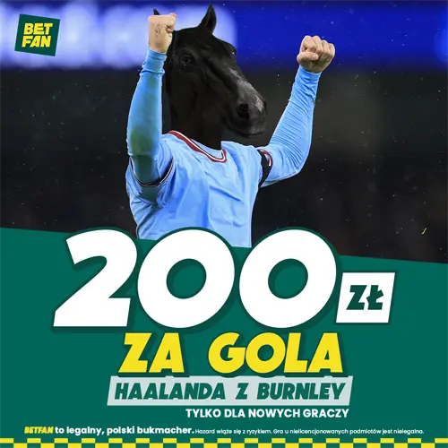 Manchester City Burnley 11.08.2023 promocja BETFAN