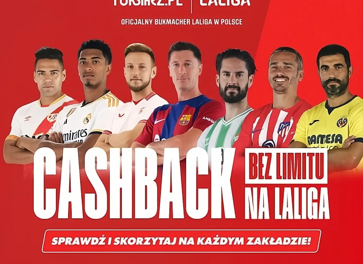 Cashback bez limitu? Tak to działa u bukmachera Fuksiarz w ofercie na mecze La Liga