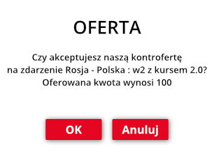 Zaproponuj swój kurs u bukmachera