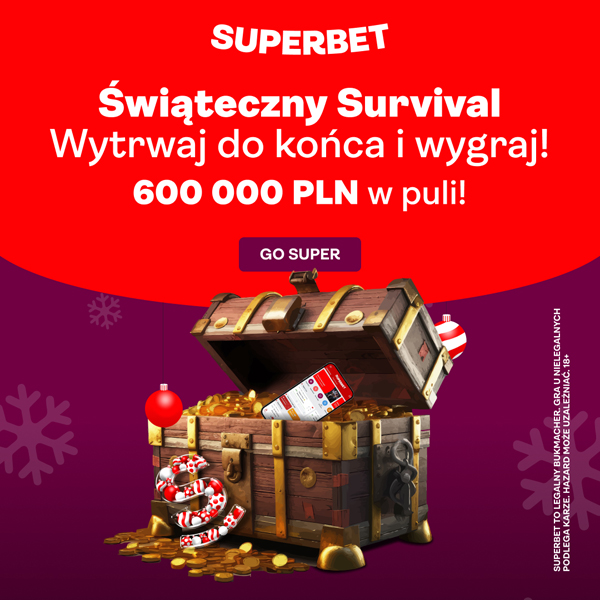 Świąteczny Survival u bukmachera Superbet Świąteczny Survival Superbet