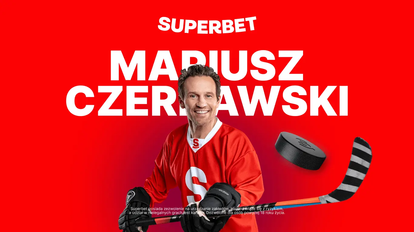Mariusz Czerkawski został ambasadorem bukmachera Superbet