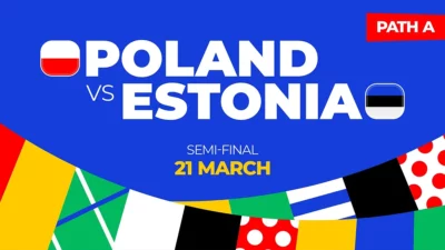 Polska – Estonia. Półfinał baraży Euro 2024. Data i godzina spotkania. Kursy i typy bukmacherów, powołania, informacje i transmisja live (21.03.2024)