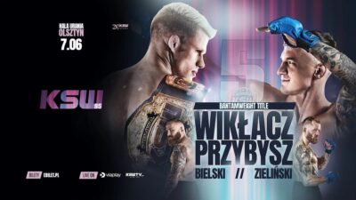 KSW 95: Wikłacz vs. Przybysz. Zapowiedź gali, karta walk, typy bukmacherów i transmisja na żywo (07.06.2024)