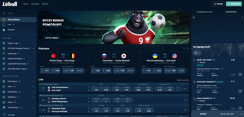 Lebull oferta bukmacher Lebull strona internetowa