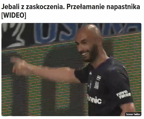 Issam Jebali z zaskoczenia