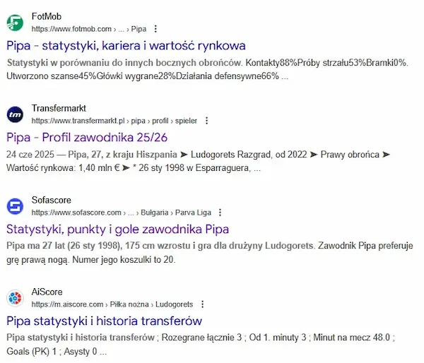 Pipa piłkarz