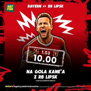 Grafika promocji: 176 PLN w gotówce za gola Harry’ego Kane’a