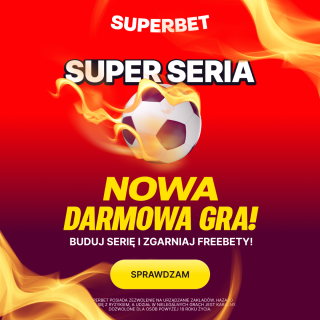 Grafika promocji: Zacznij swoją Super Serie i wygraj 1000 PLN