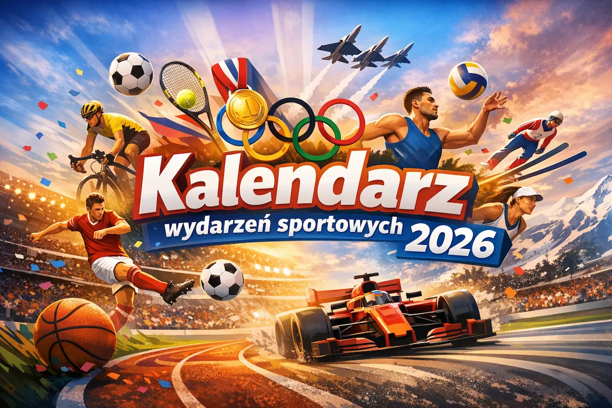 Kalendarz wydarzeń sportowych 2026. Terminarz najważniejszych imprez w roku